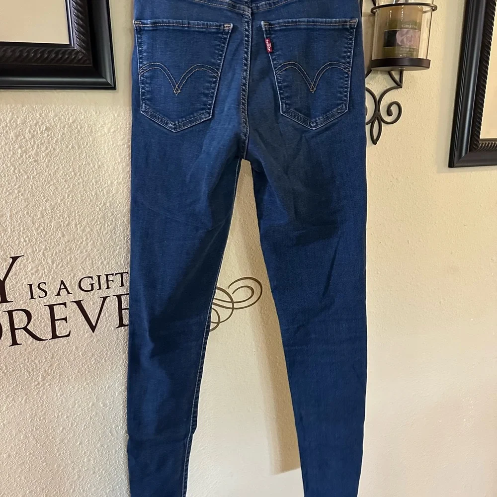 EUC Levis Mile High Super Skinny Jeggings - Picture 8 of 15